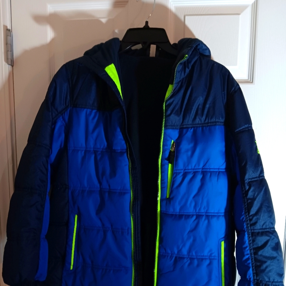 Boys Weatherproof Coat with Hood